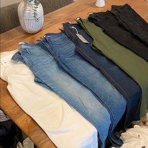 Madewell Blue Skinny Jeans